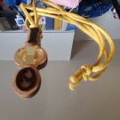 Iota Phi Theta Fraternity Wood Tiki Necklace Mirror Tiki Necklace chain