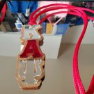 Kappa Alpha Psi Fraternity Wood Tiki Necklace Mirror Tiki Necklace chain