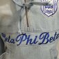 ZETA PHI BETA SORORITY DENIM JEAN HOODIE JACKET ZETA PHI BETA DENIM JACKET