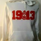 Delta Sigma Theta Sorority Pullover Hoodie White Delta Diva Founders Day Hoodie