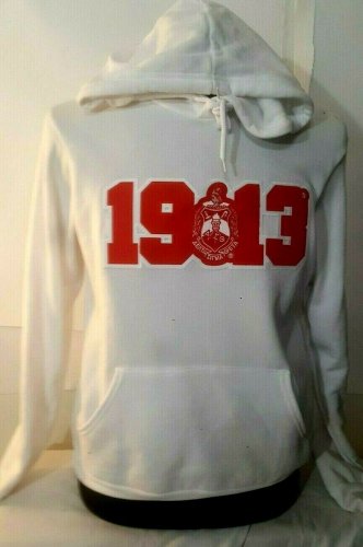 Delta Sigma Theta Sorority Pullover Hoodie White Delta Diva Founders Day Hoodie