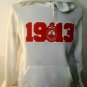 Delta Sigma Theta Sorority Pullover Hoodie White Delta Diva Founders Day Hoodie