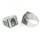 Alpha Phi Alpha Fraternity Sterling Silver Ring with Symbol 1906
