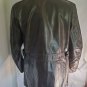 RAFFAELO BROWN LEATHER JACKET QUATER LENGTH GINUINE LEATHER TRENCH COAT 42