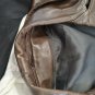RAFFAELO BROWN LEATHER JACKET QUATER LENGTH GINUINE LEATHER TRENCH COAT 42