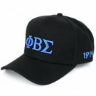 PHI BETA SIGMA FRATERNITY BASEBALL HAT CAP GOMAB  BLACK  BASEBALL HAT CAP #7