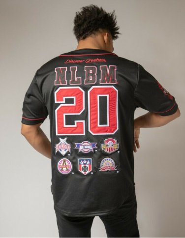 NEGRO LEAGUE BASEBALL MUSEUM  JERSEY Negro League Commemorative Jersey