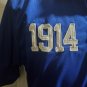 Phi Beta Sigma Fraternity Polo Shirt  PRE-OWNED CONDITION MEDIUM