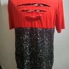 Rocawear Black Red Short Sleeve T-shirt  PRE-OWNED CONDITION LARGE