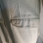 White Bomber Jacket Men's Cotton Bomber Military Style Long Sleeve Jacket XL