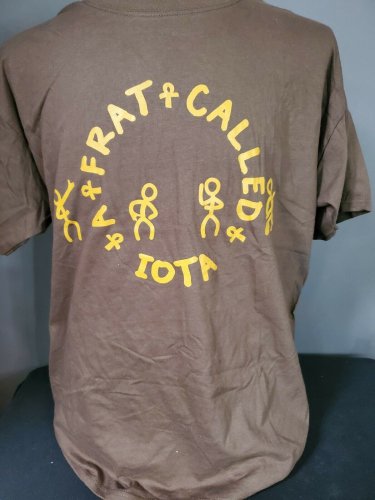 IOTA PHI THETA  FRATERNITY T-SHIRT A FRAT CALLED IOTA PHI THETA T-SHIRT