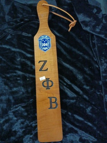 Zeta Phi Beta Sorority wood paddle Wooden Divine 9 wood paddle 1920 Z-PHI B 1920