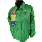 Order of Eastern Star Sorority Line Jacket Green Crossing Line Jacket