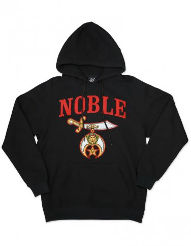 NOBLE SHRINE FRATERNITY PULLOVER HOODIE NOBLE SHRINER MASONIC HOODIE