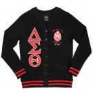 Delta Sigma Theta Sorority  CARDIGAN SWEATER Red Delta Sigma Theta sweater