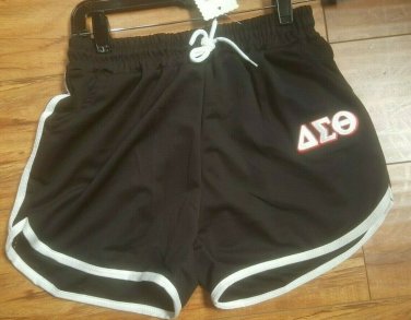 DELTA SIGMA THETA SORORITY SHORTS GYM YOGA RUNNING SHORTS 1913