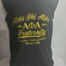 Alpha Phi Alpha Fraternity Tank Top  Black Alpha Phi Alpha Tank Top 1906