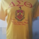 DELTA SIGMA THETA SORORITY SHIRT DELTA SIGMA THETA DUCK YELLOW DELTA DIVA TEE