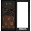 Iota Phi Theta Handkerchief set Iota Phi Theta brown pocket square set