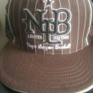 Negro league baseball Museum Fitted Baseball Hat 7 1/4 -7 3/8 Brown
