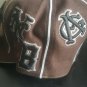 Negro league baseball Museum Fitted Baseball Hat 7 1/4 -7 3/8 Brown