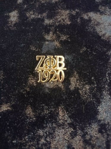 ZETA PHI BETA Sorority Lapel Pin Zeta Phi Beta lapel Pin 1920 Z-PHI 1920