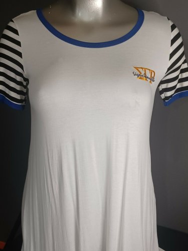 Sigma Gamma Rho Sorority Short Sleeve Dress Blouses 1922 Poodle
