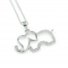 Delta Sigma Theta Sterling Silver Chain Necklace Divine 9 Sorority Necklace