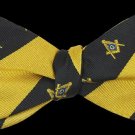 Freemason Masonic Fraternity Bow Pre -Tie Monogram Bow Tie