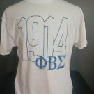 PHI BETA SIGMA FRATERNITY SHORT SLEEVE T-SHIRT  Phi Beta Sigma 1914 T-shirt