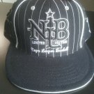 Negro league baseball Museum Fitted Baseball Hat 7 1/2  -7 5/8 Black