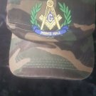 Freemason Camouflage Cap Masonic Mason Hat Prince Hall Masonic Conductor Hat