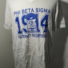 PHI BETA SIGMA FRATERNITY SHORT SLEEVE V-neck Shirt  Vintage Style