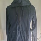 Blue Jean Denim Hoodie Jacket Men's Blue Long Sleeve Denim Jacket LARGE