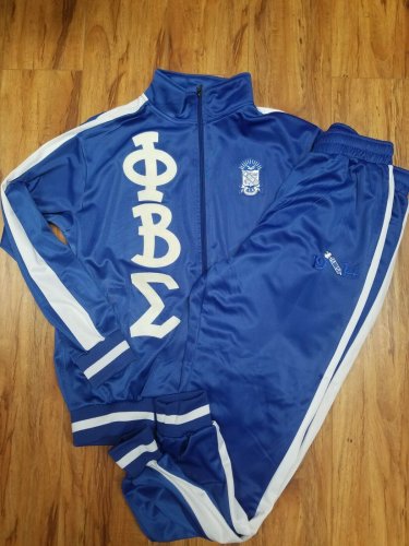 PHI BETA SIGMA FRATERNITY TRACK  SUITE PHI BETA SIGMA JOGGER SET GOMAB 1914