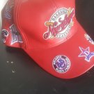 Negro League  Baseball Leather Baseball Hat Cap NLBM Baseball Cap