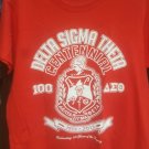 DELTA SIGMA THETA SORORITY RED CENTENNIAL VINTAGE 100 YEAR T-SHIRT