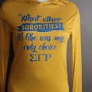 Sigma Gamma Rho Sorority Long Sleeve Pullover Hoodie T-Shirt 1922