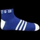 ZETA PHI BETA WHITE SORORITY ANKLE SOCKS ZETA PHI BETA FOOTSIE SOCK SZ 6-11