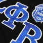 ZETA PHI BETA SORORITY V-NECK T-SHIRT BLACK ZETA PHI BETA V NECK SHIRT