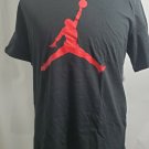 JORDAN BRAND Black Short Sleeve T-shirt  PRE-OWNED CONDITION LARGE