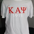 Kappa Alpha Psi Fraternity White T-SHIRT Kappa Alpha Psi Crossing T-Shirt