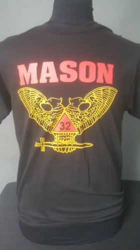 32nd Degree Masonic short sleeve T-shirt 2B1ASK1 Masonic Freemason T-shirt