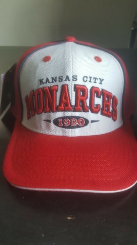 Kansas City Monarchs Red Negro League Baseball Hat NLBM CAP 1920