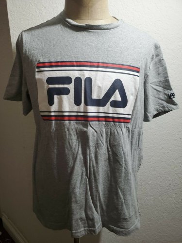 Fila Gray Short Sleeve T-shirt  PRE-OWNED CONDITION XL