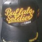 BUFFALO SOLDIER BASEBALL HAT US ARMY BUFFALO SOLDIER LEATHER  BASEBALL CAP HAT