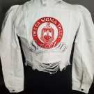 Delta Sigma Theta Sorority White Denim Jean Jacket 1913 Founder Year Jacket