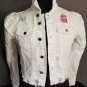 Delta Sigma Theta Sorority White Denim Jean Jacket 1913 Founder Year Jacket