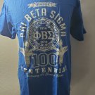 PHI BETA SIGMA FRATERNITY BLUE SHORT SLEEVE T- SHIRT PRE-OWNED LARGE