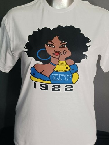 SIGMA GAMMA RHO SORORITY SHORT SLEEVE S-GRHO T-SHIRT1922 T-SHIRT